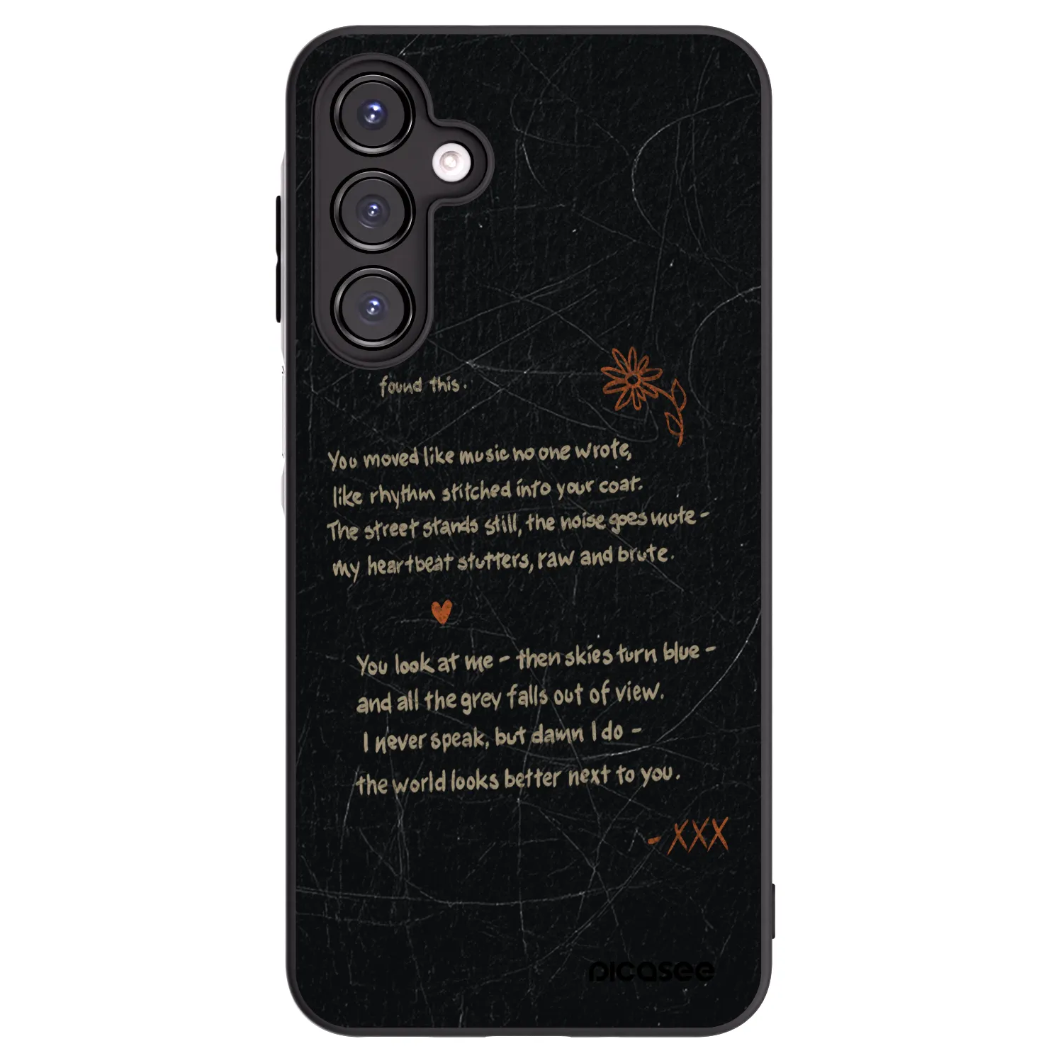 Picasee silikonový černý obal pro Samsung Galaxy A16 4G - POET