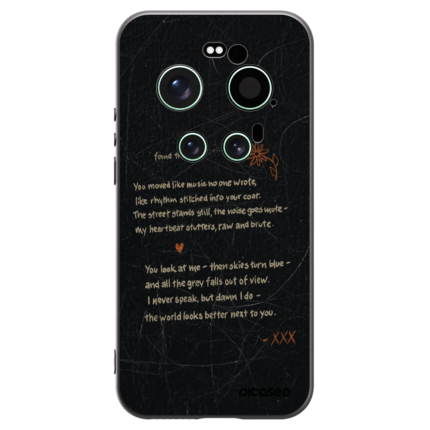 Picasee silikonový černý obal pro Xiaomi 17 Ultra - POET