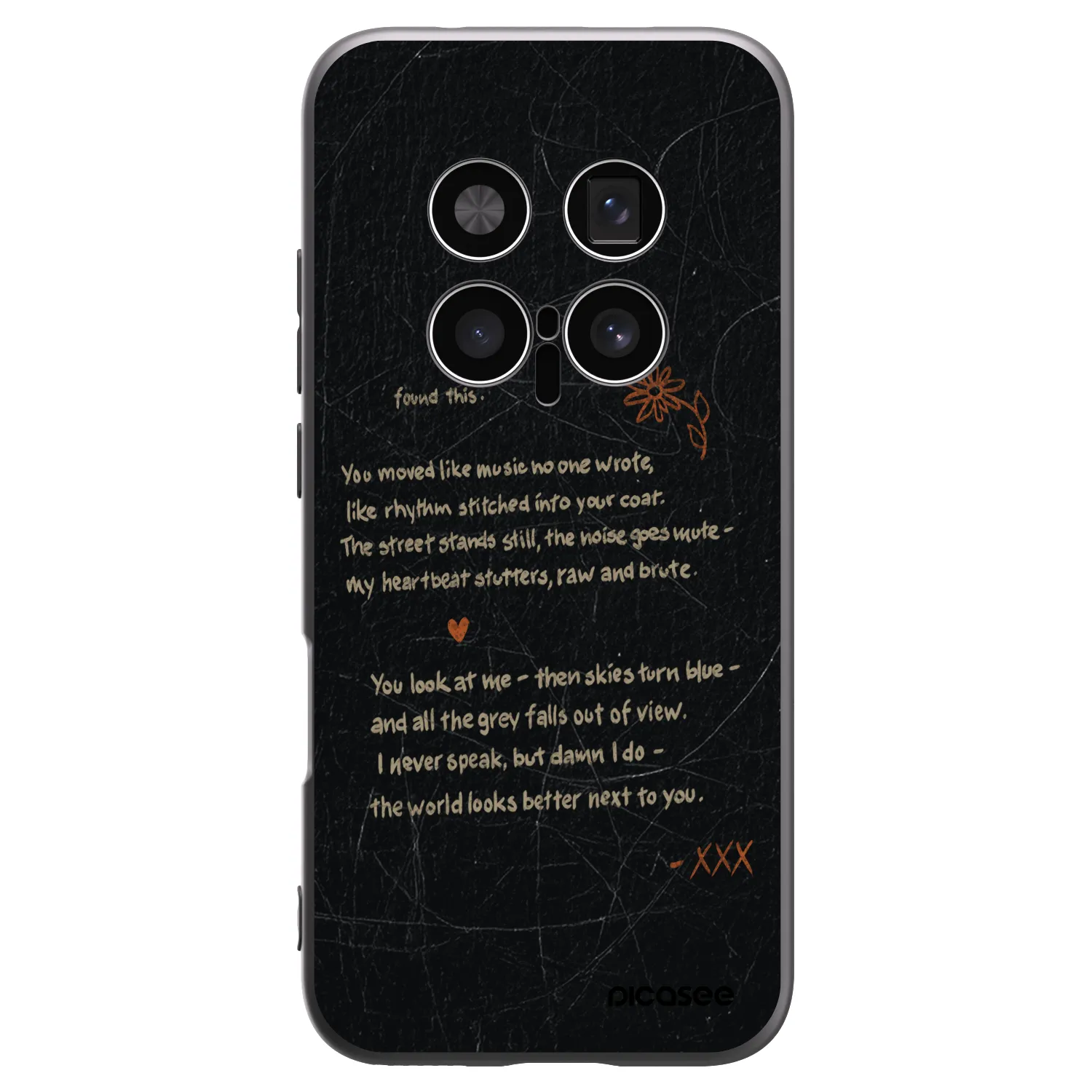 Picasee silikonový černý obal pro Honor Magic8 Pro 5G - POET