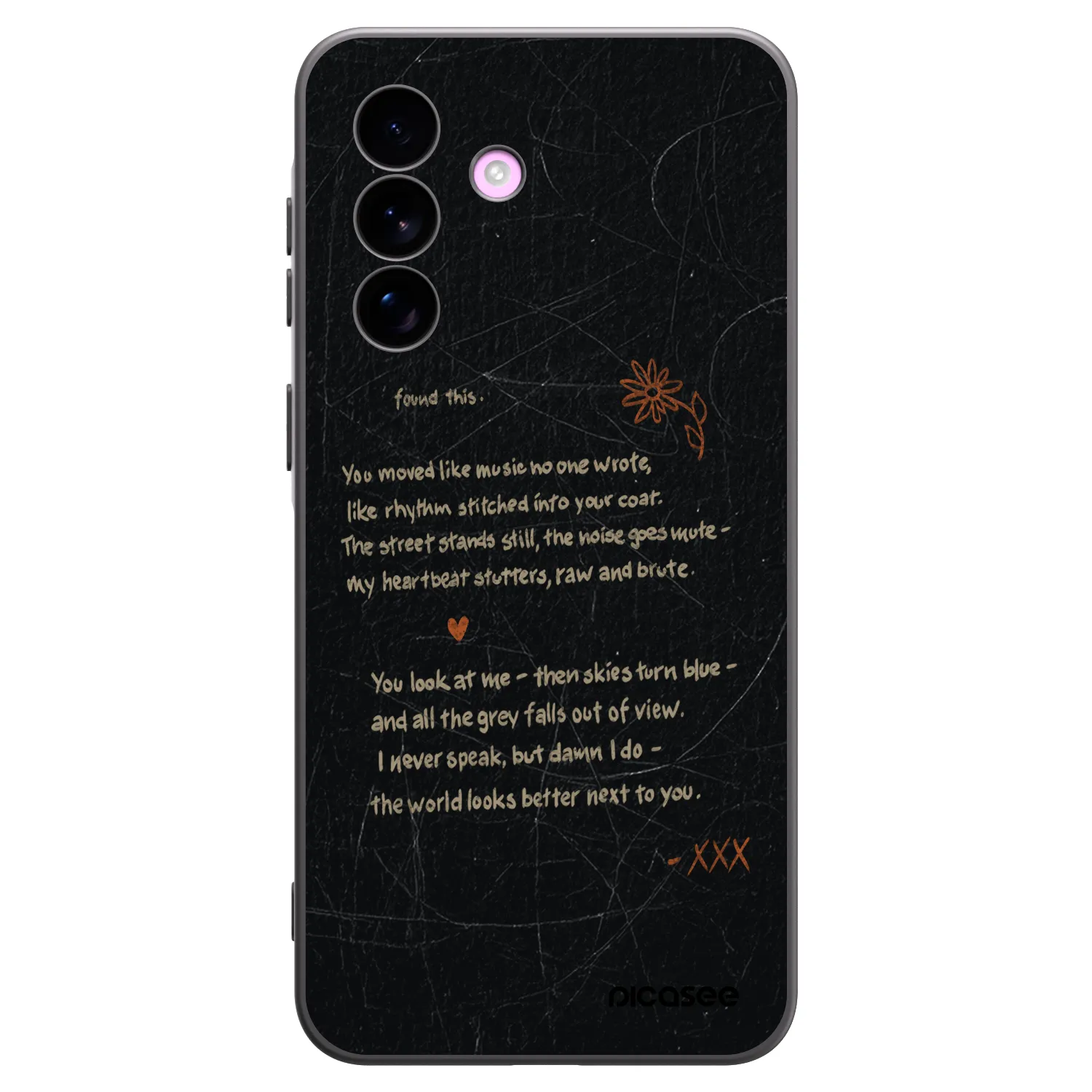 Picasee silikonový černý obal pro Samsung Galaxy A57 5G - POET