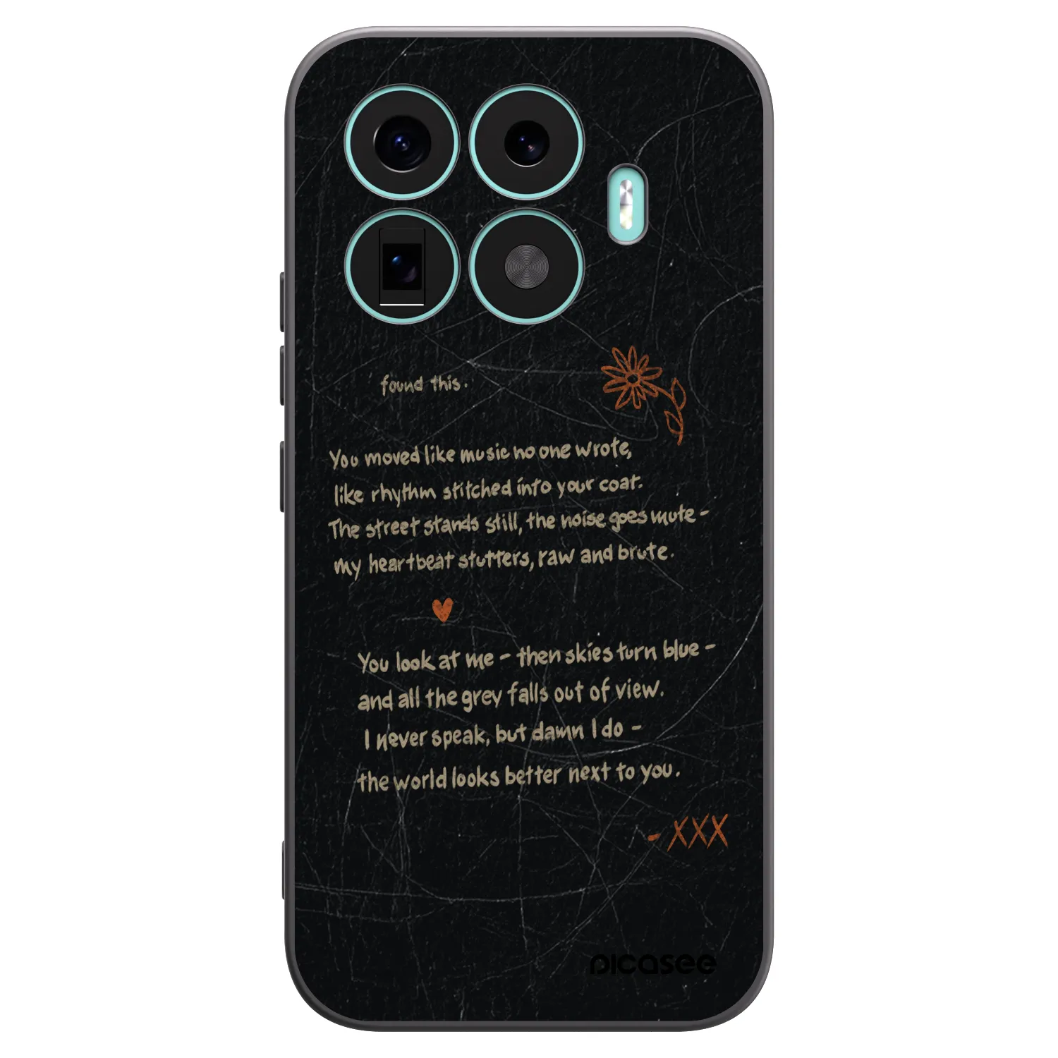 Picasee silikonový černý obal pro Xiaomi 17T - POET