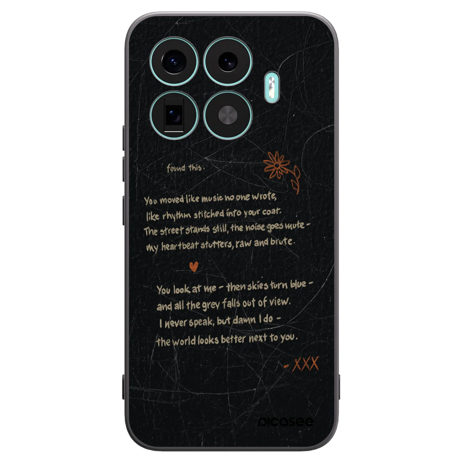 Picasee silikonový černý obal pro Xiaomi 17T Pro - POET