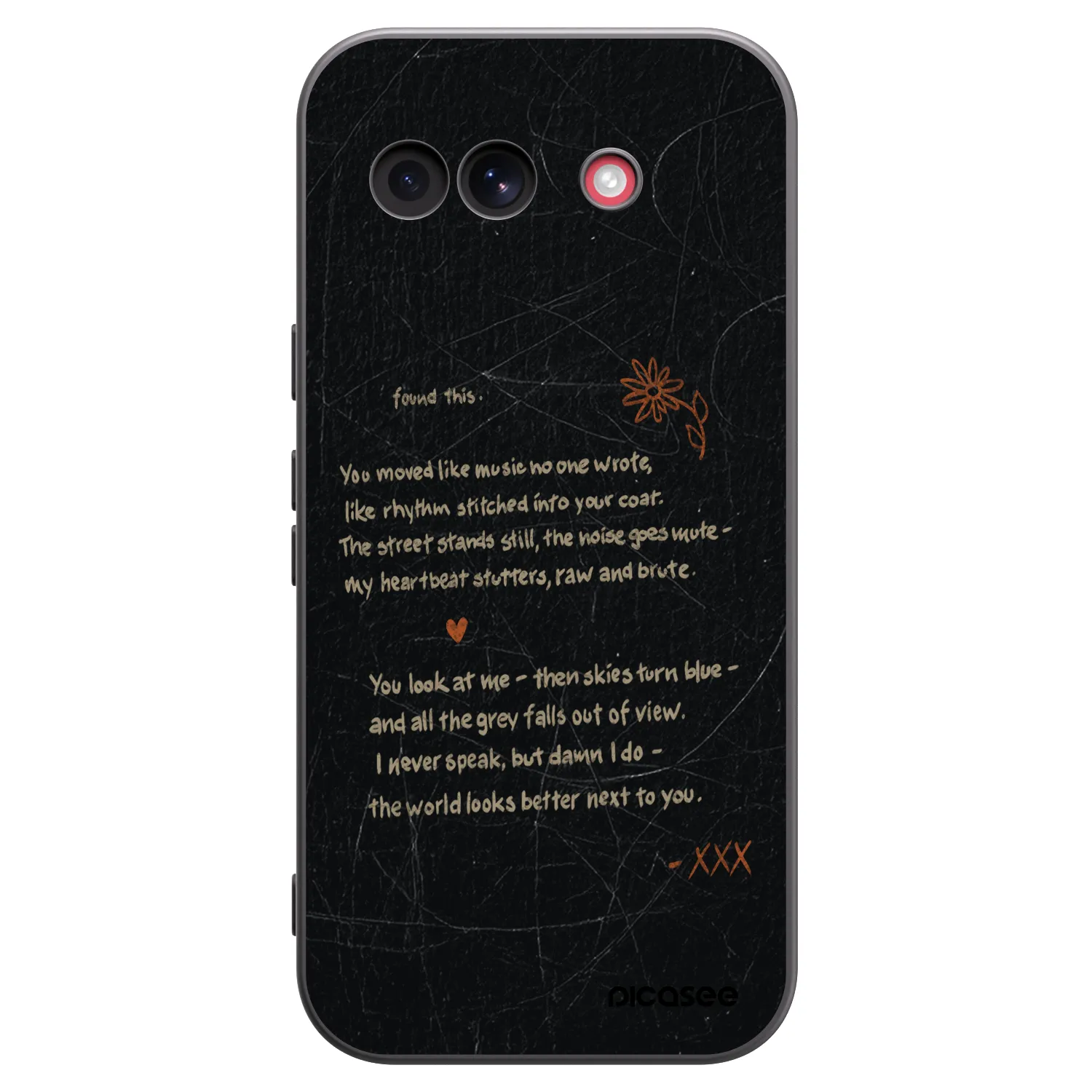Picasee silikonový černý obal pro Google Pixel 10a - POET