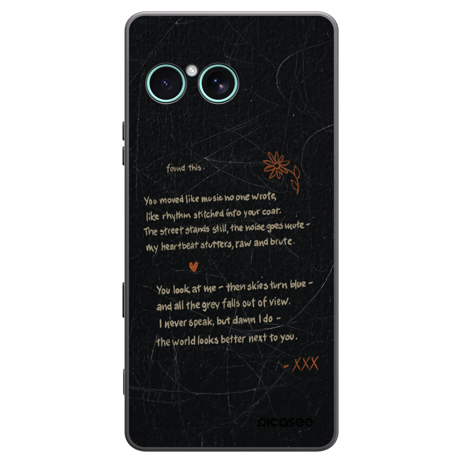 Picasee silikonový černý obal pro Sony Xperia 10 VII - POET