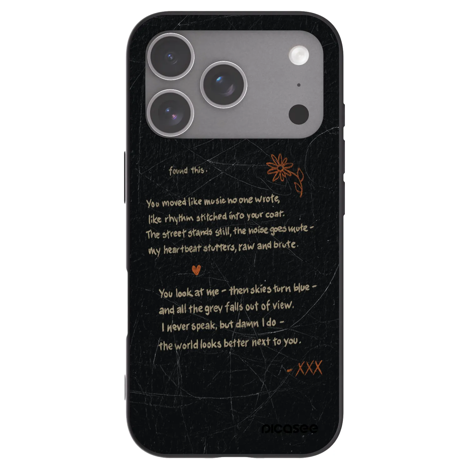 Picasee silikonový černý obal pro Apple iPhone 18 Pro - POET