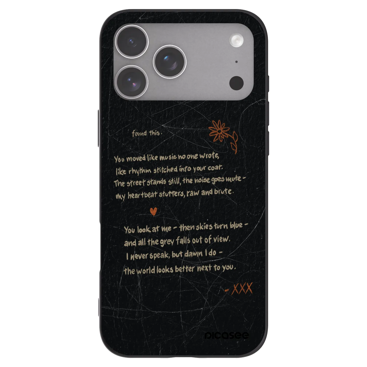 Picasee silikonový černý obal pro Apple iPhone 18 Pro Max - POET