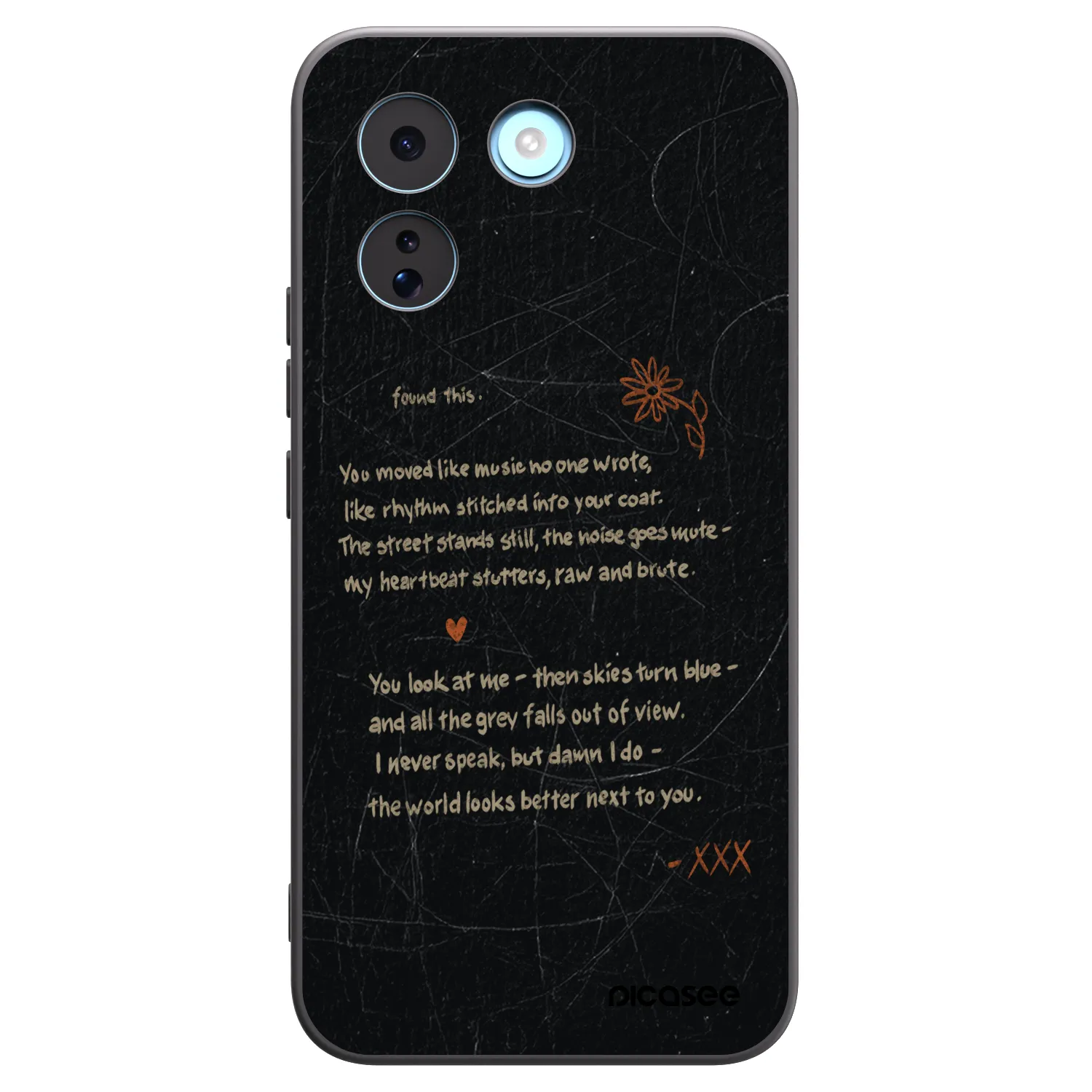 Picasee silikonový černý obal pro Xiaomi Redmi Note 17 Pro MAX 5G - POET