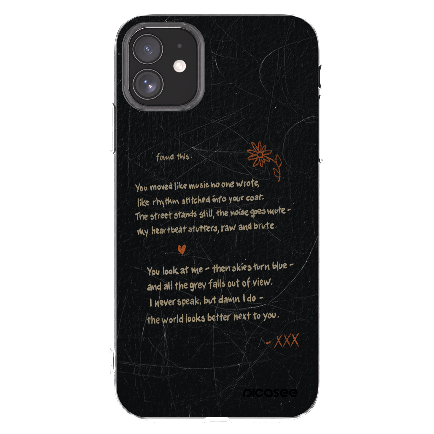 Picasee silikonový průhledný obal pro Apple iPhone 11 - POET