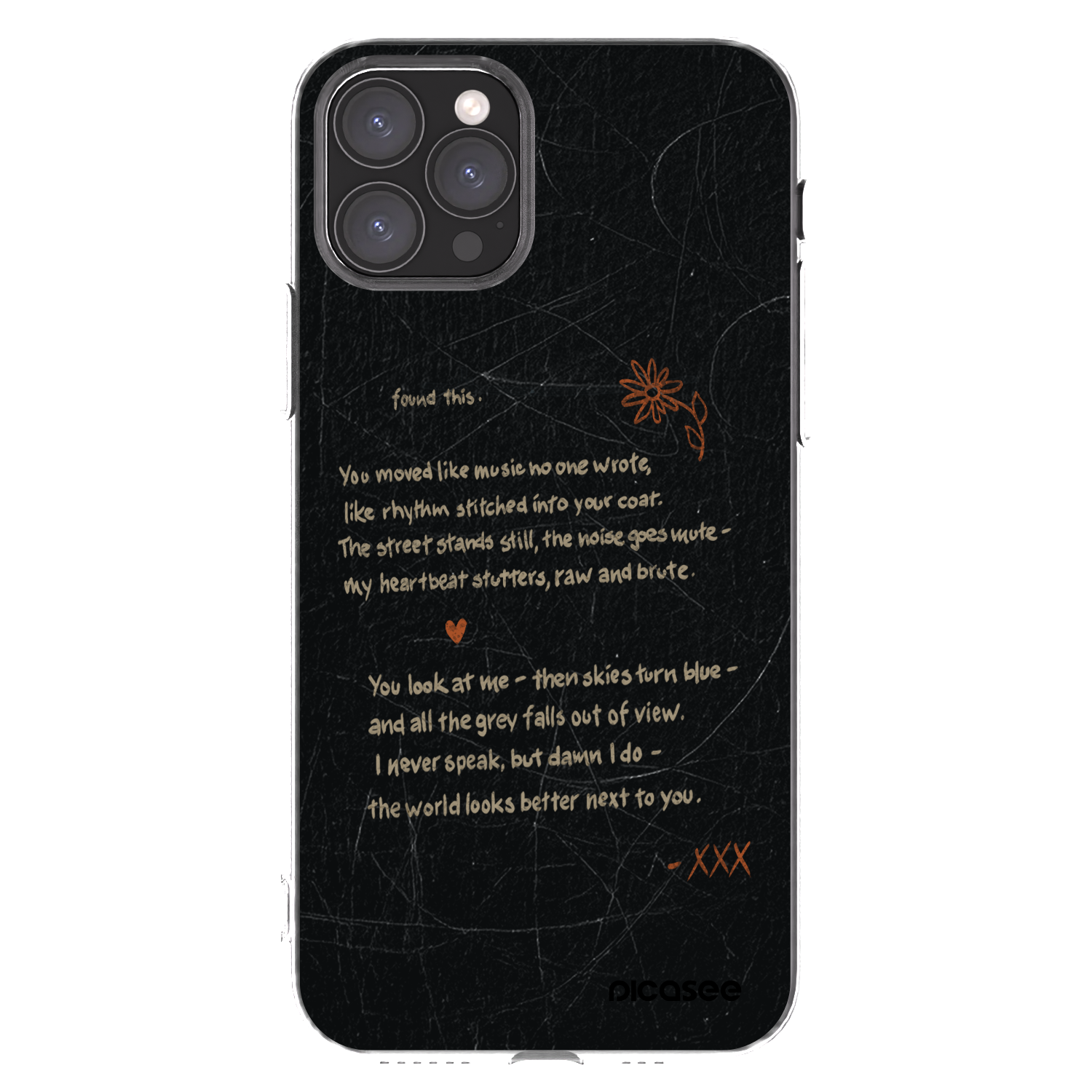 Picasee silikonový průhledný obal pro Apple iPhone 11 Pro - POET