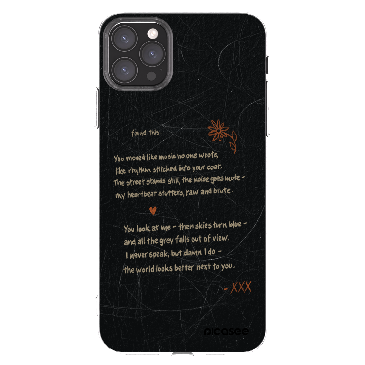 Picasee silikonový průhledný obal pro Apple iPhone 11 Pro Max - POET
