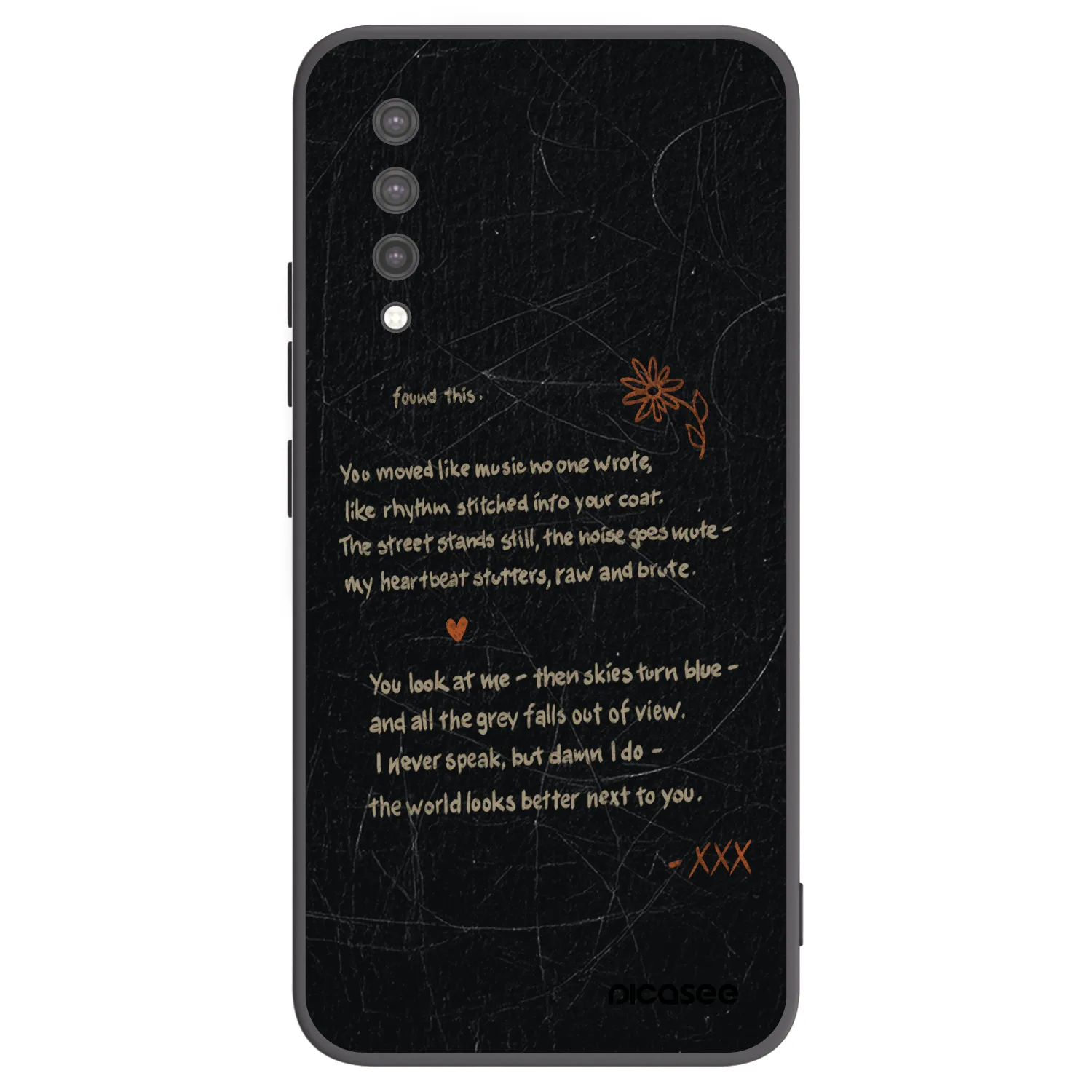 Picasee silikonový černý obal pro Xiaomi Mi 9 Lite - POET