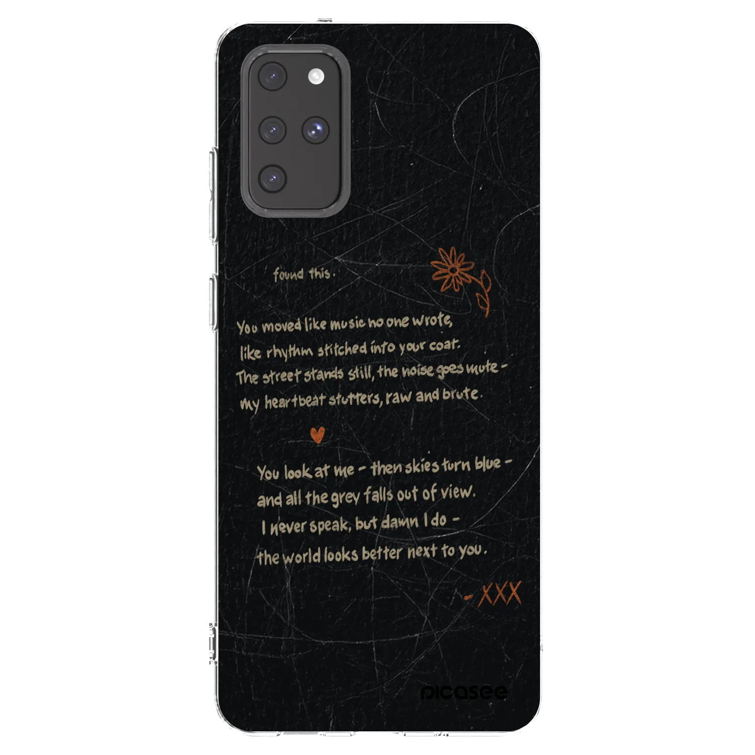 Picasee silikonový průhledný obal pro Samsung Galaxy S20+ G985F - POET