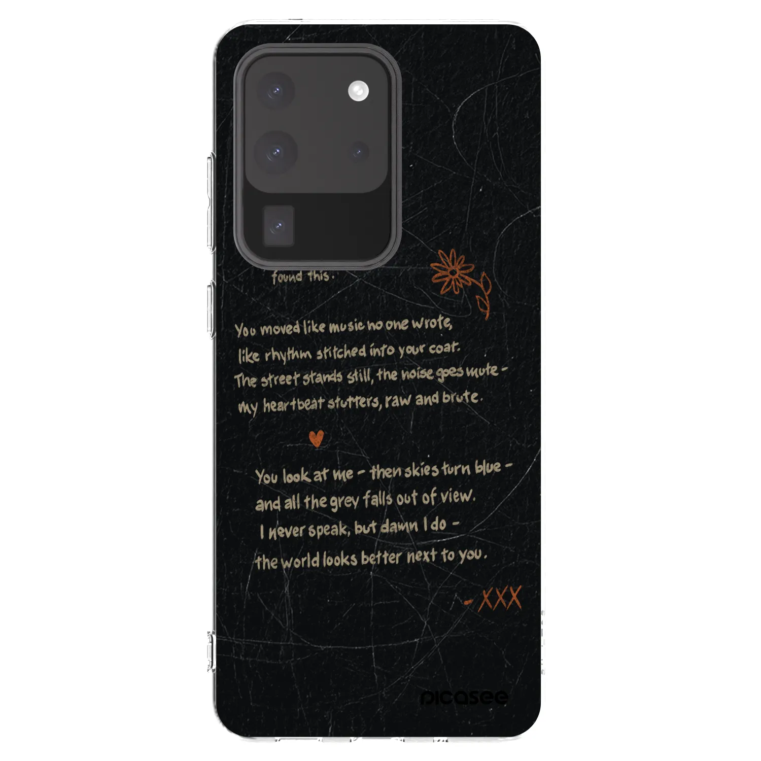 Picasee silikonový průhledný obal pro Samsung Galaxy S20 Ultra 5G G988F - POET