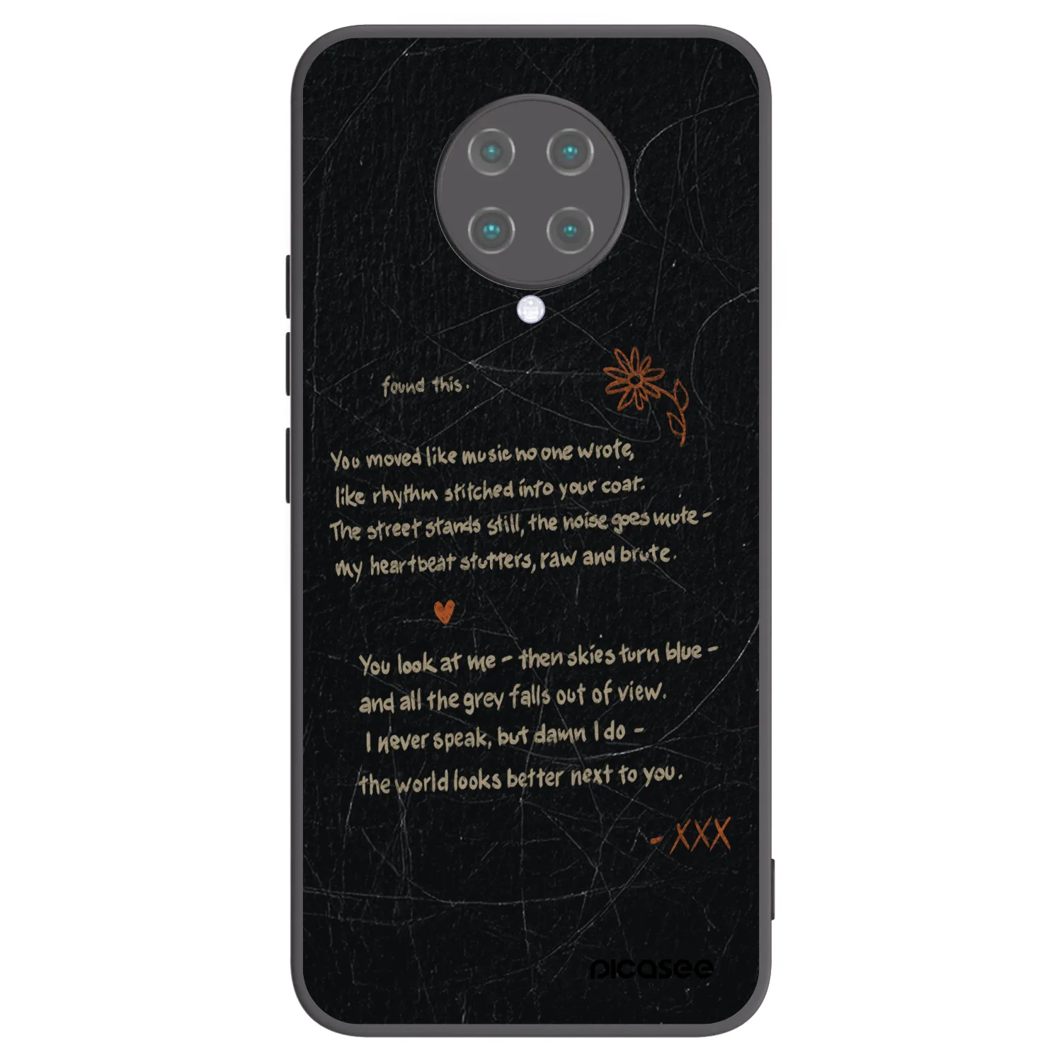 Picasee silikonový černý obal pro Xiaomi Poco F2 Pro - POET
