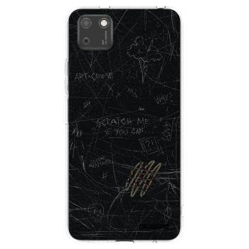 Picasee silikonový průhledný obal pro Huawei Y5P - SCRATCH