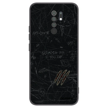 Picasee silikonový černý obal pro Xiaomi Redmi 9 - SCRATCH