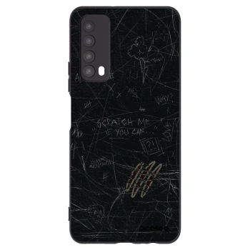 Picasee silikonový černý obal pro Huawei P Smart 2021 - SCRATCH
