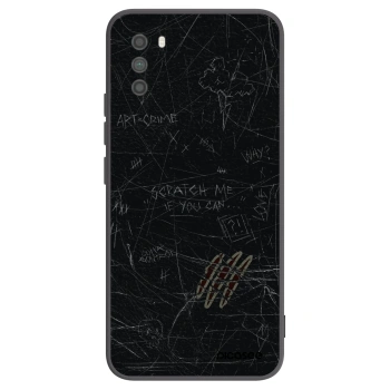 Picasee silikonový černý obal pro Xiaomi Poco M3 - SCRATCH