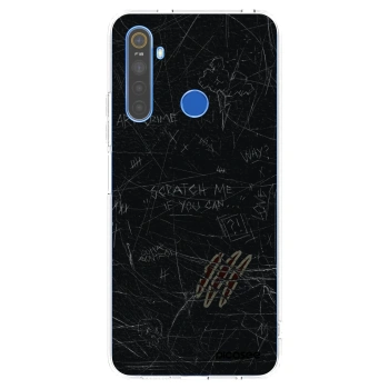 Picasee silikonový průhledný obal pro Realme 5 - SCRATCH
