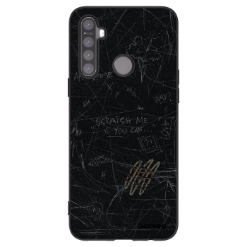 Picasee silikonový černý obal pro Realme 5 - SCRATCH