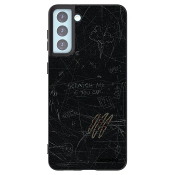 Picasee silikonový černý obal pro Samsung Galaxy S21+ 5G G996F - SCRATCH