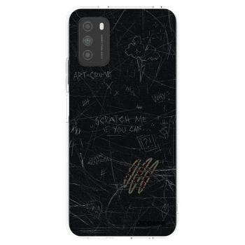 Picasee silikonový průhledný obal pro Xiaomi Poco M3 - SCRATCH