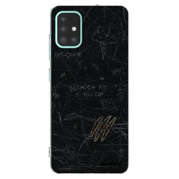 Picasee silikonový průhledný obal pro Samsung Galaxy M31s - SCRATCH