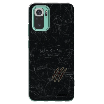 Picasee silikonový průhledný obal pro Xiaomi Redmi Note 10 Pro - SCRATCH