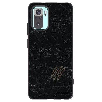 Picasee silikonový černý obal pro Xiaomi Redmi Note 10 Pro - SCRATCH