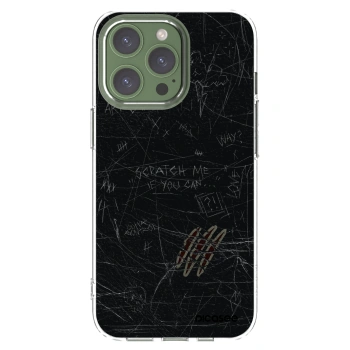 Picasee silikonový průhledný obal pro Apple iPhone 13 Pro - SCRATCH