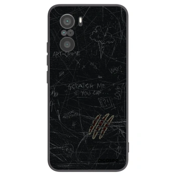 Picasee silikonový černý obal pro Xiaomi Poco F3 - SCRATCH