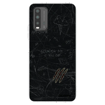 Picasee silikonový černý obal pro Xiaomi Redmi 9T - SCRATCH