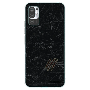 Picasee silikonový průhledný obal pro Xiaomi Redmi Note 10 5G - SCRATCH