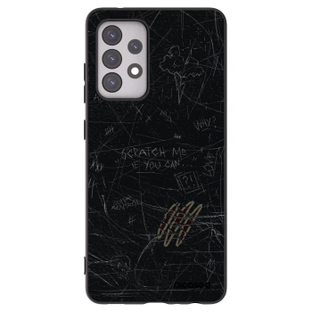 Picasee silikonový černý obal pro Samsung Galaxy A52s 5G A528B - SCRATCH