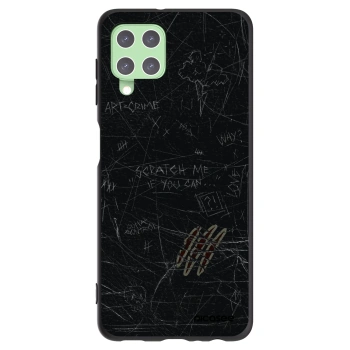Picasee silikonový černý obal pro Samsung Galaxy A22 A225F 4G - SCRATCH