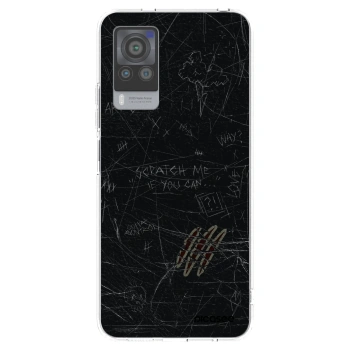 Picasee silikonový průhledný obal pro Vivo X60 Pro 5G - SCRATCH