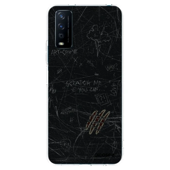 Picasee silikonový průhledný obal pro Vivo Y11s - SCRATCH