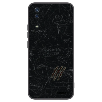 Picasee silikonový černý obal pro Vivo Y11s - SCRATCH
