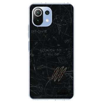 Picasee silikonový průhledný obal pro Xiaomi 11 Lite 5G NE - SCRATCH