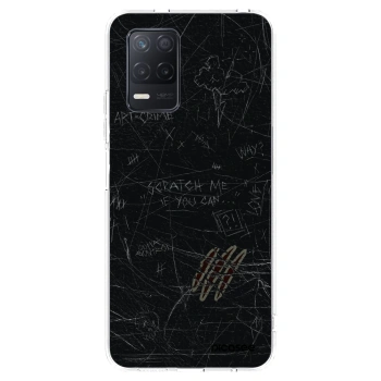 Picasee silikonový průhledný obal pro Realme 8 5G - SCRATCH