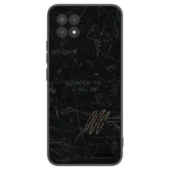 Picasee silikonový černý obal pro Realme 8i - SCRATCH