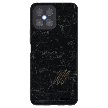 Picasee silikonový černý obal pro Honor X8 4G - SCRATCH