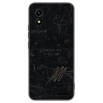 Picasee silikonový černý obal pro Vivo Y01 - SCRATCH