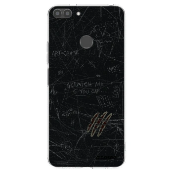 Picasee silikonový průhledný obal pro Huawei P Smart - SCRATCH