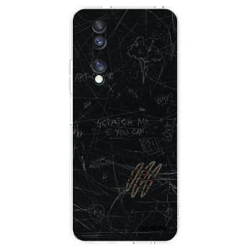 Picasee silikonový průhledný obal pro Honor 70 - SCRATCH