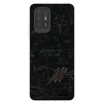 Picasee silikonový průhledný obal pro OPPO A94 5G - SCRATCH