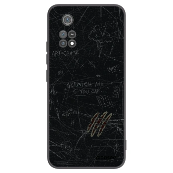 Picasee silikonový černý obal pro Xiaomi Poco M4 Pro - SCRATCH