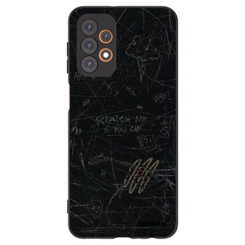 Picasee silikonový černý obal pro Samsung Galaxy A23 A236B 5G - SCRATCH