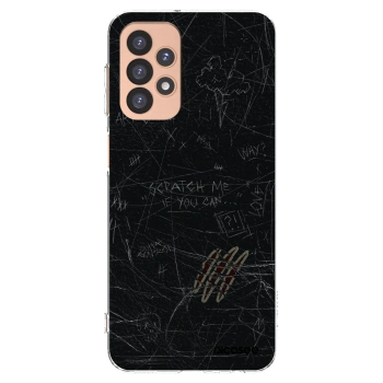 Picasee silikonový průhledný obal pro Samsung Galaxy A23 A236B 5G - SCRATCH