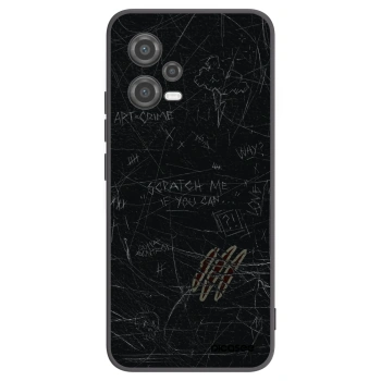 Picasee silikonový černý obal pro Xiaomi Poco X5 - SCRATCH